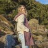 Russet Wandering Hooded Scarf