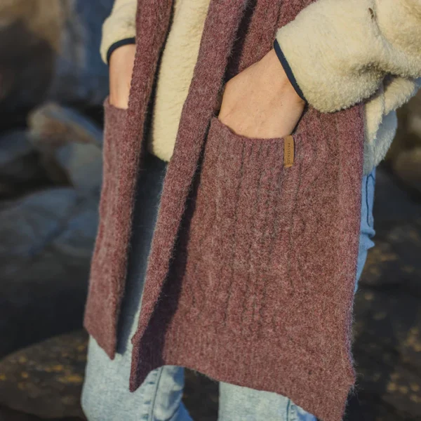 Russet Wandering Hooded Scarf